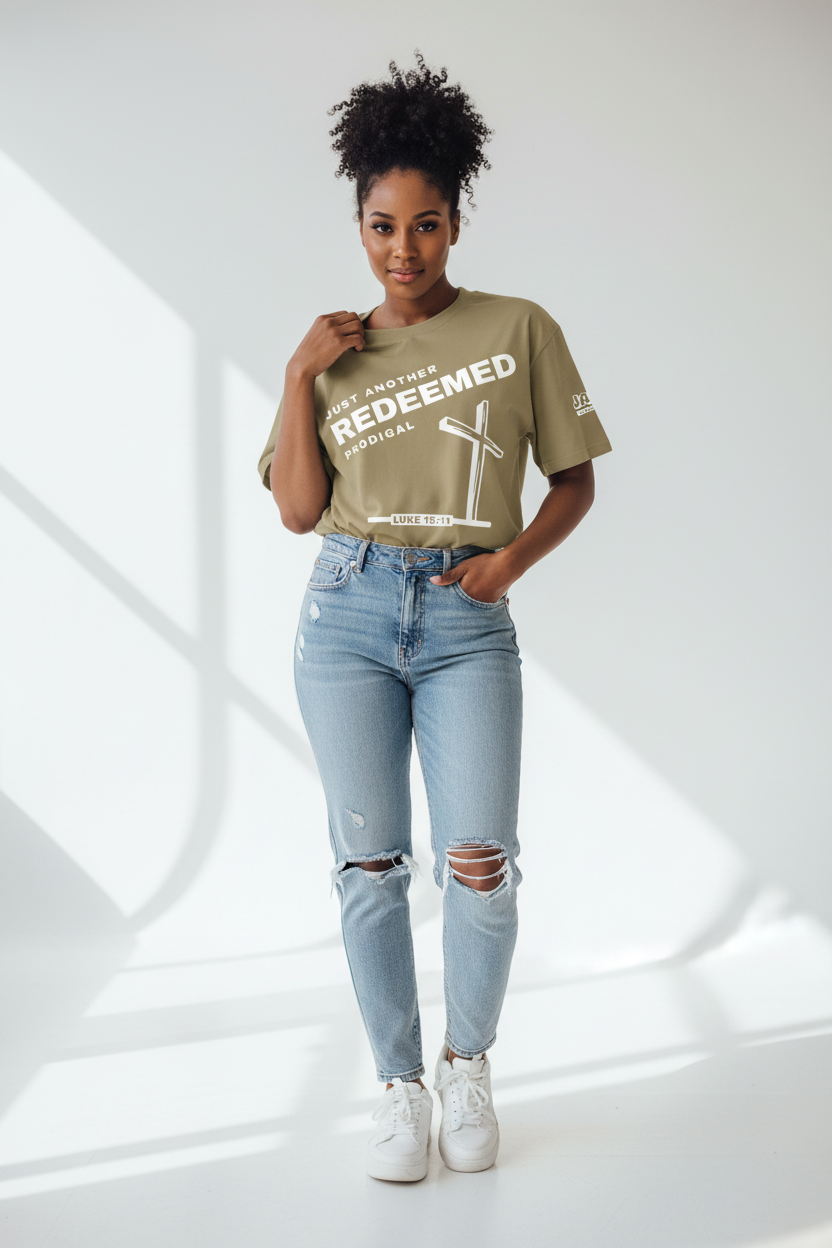 REDEEMED - 200GSM Unisex Cotton T-Shirt