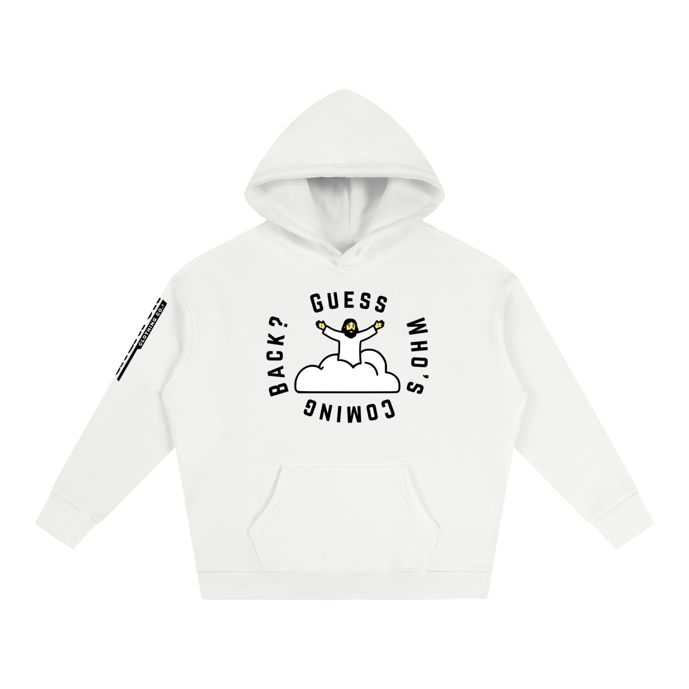 Guess Who's Coming Back - 350GSM Oversized Fleece Hoodie