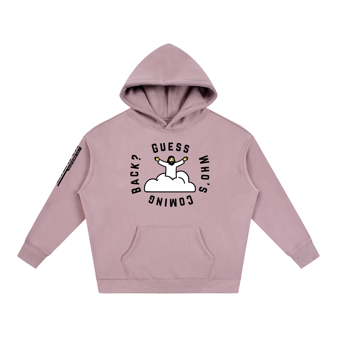 Guess Who's Coming Back - 350GSM Oversized Fleece Hoodie