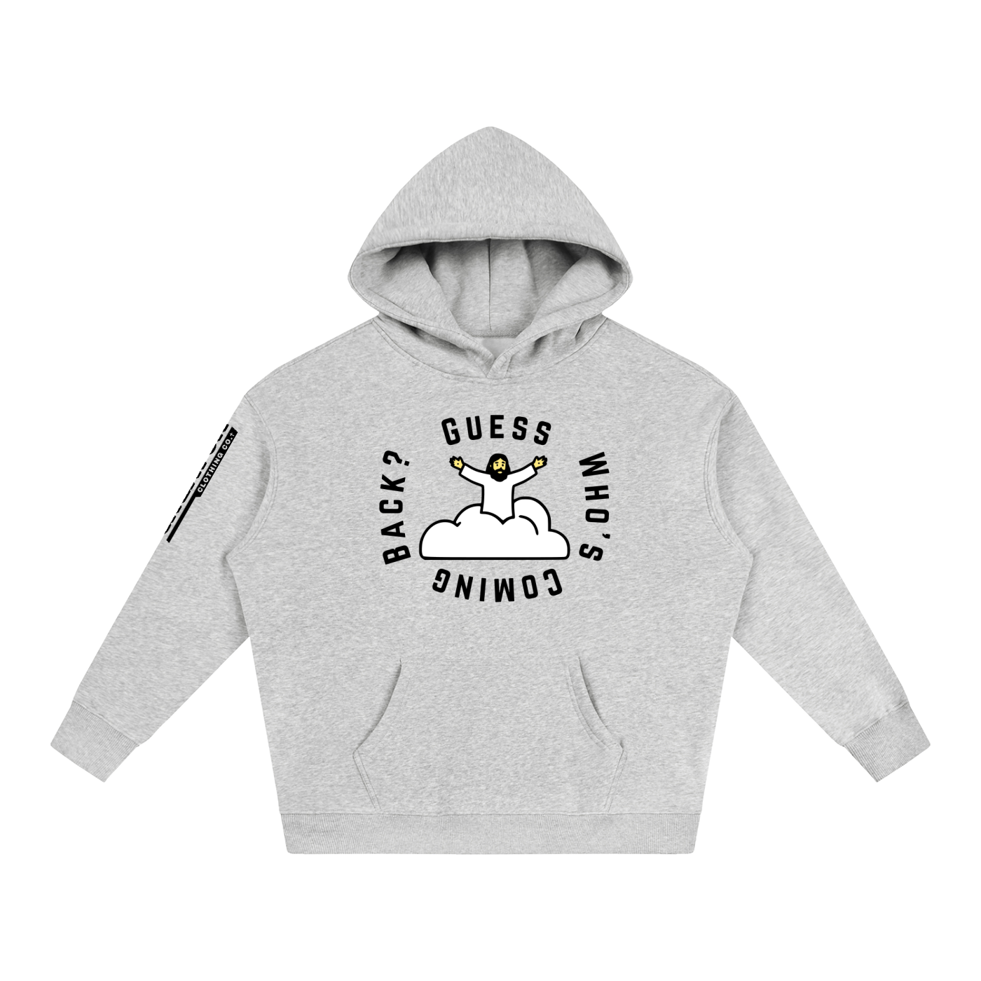 Guess Who's Coming Back - 350GSM Oversized Fleece Hoodie