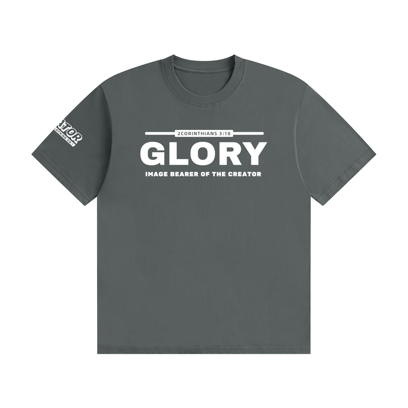 GLORY: Image Bearer of the Creator - 200gsm Unisex Cotton T-Shirt (Christian Faith Streetwear)