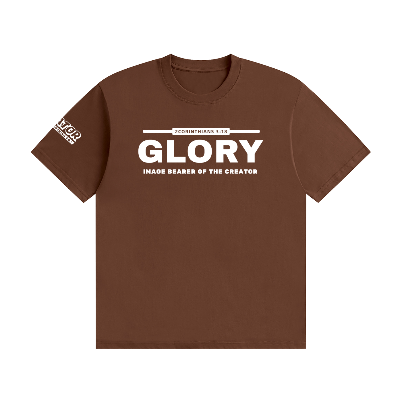 GLORY: Image Bearer of the Creator - 200gsm Unisex Cotton T-Shirt (Christian Faith Streetwear)