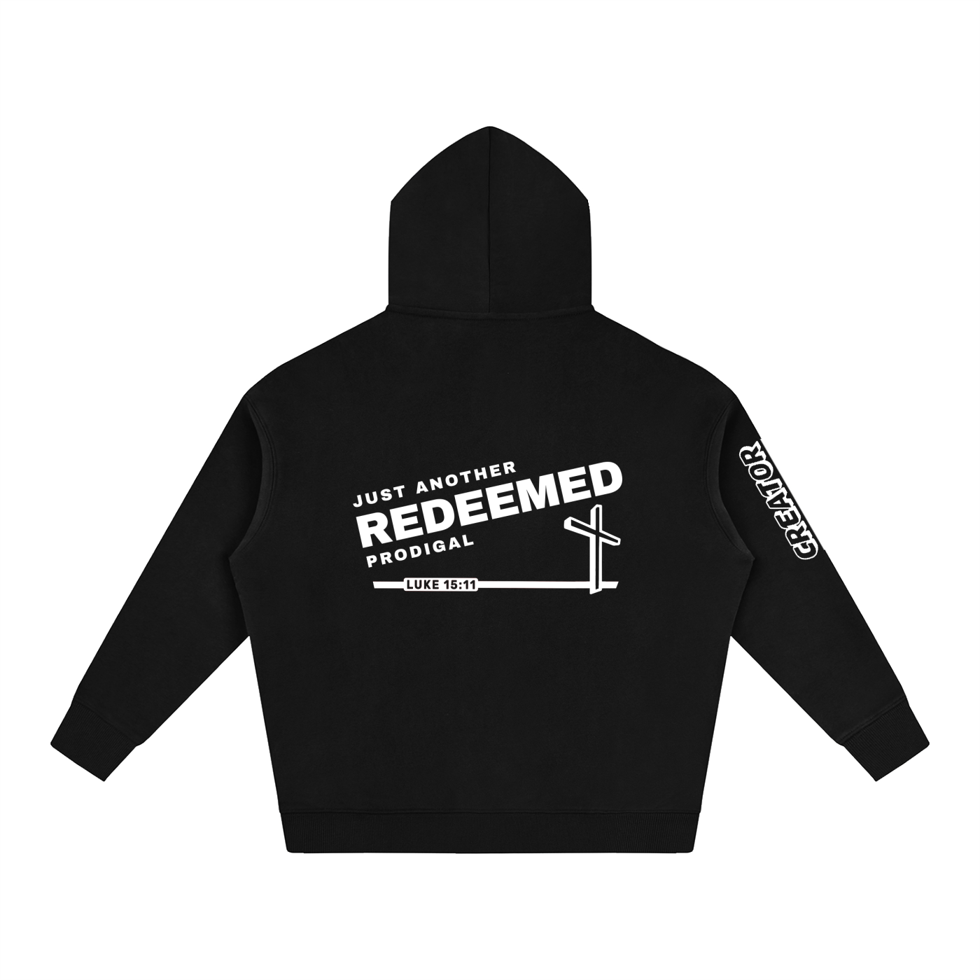 REDEEMED - 350GSM Oversized Fleece Hoodie