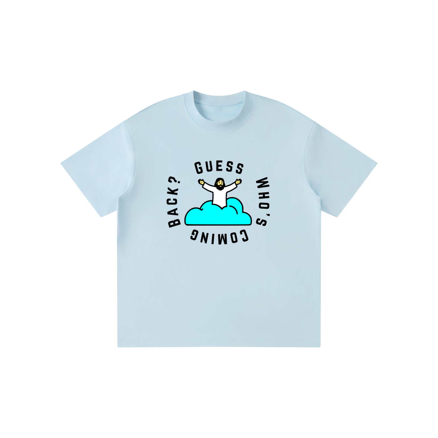 Guess Who's Coming Back - 220GSM Kids' Solid Crewneck T-Shirt