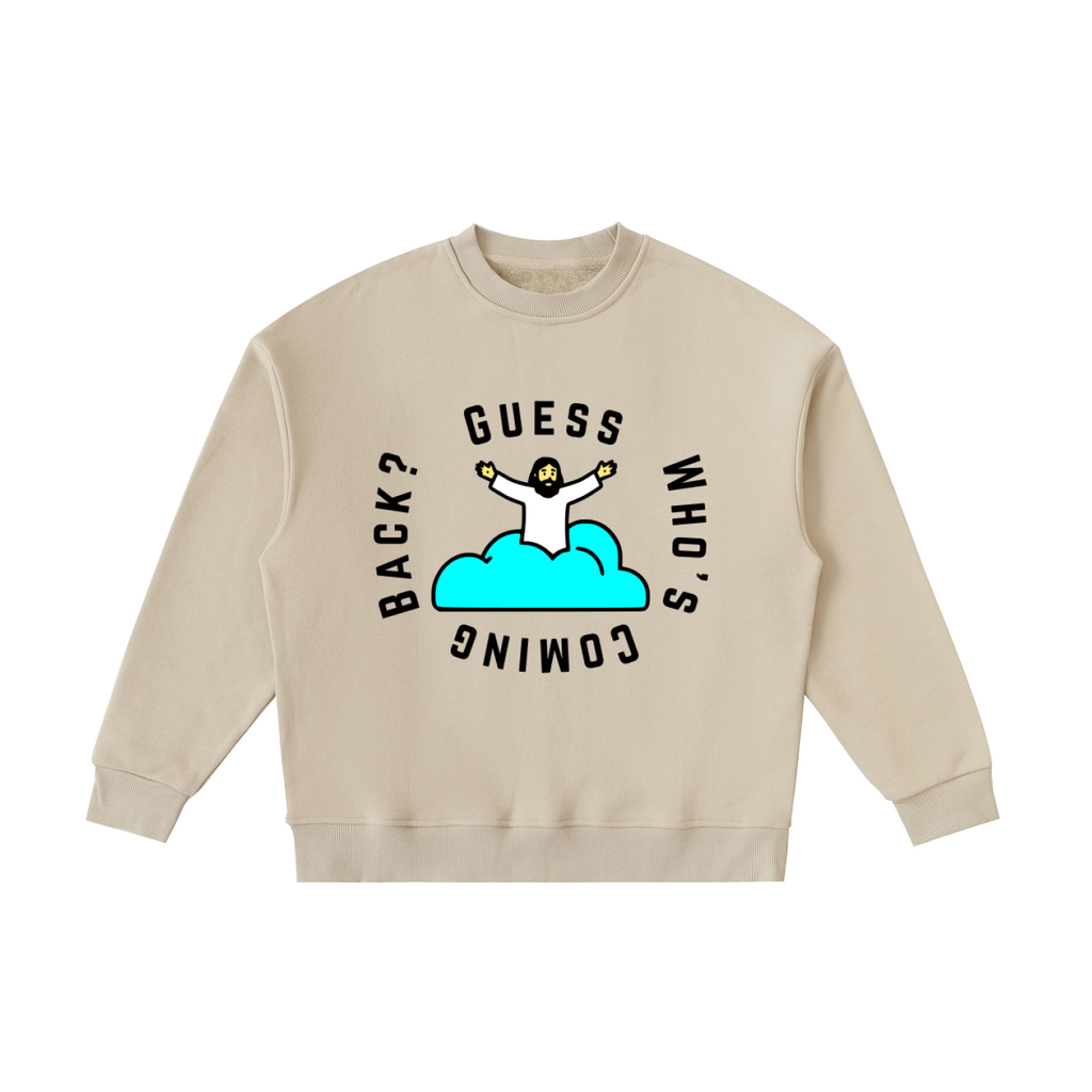 Guess Who's Coming Back - Fleece Kids' Crewneck Sweatshirt