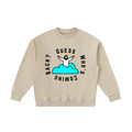 Guess Who's Coming Back - Fleece Kids' Crewneck Sweatshirt