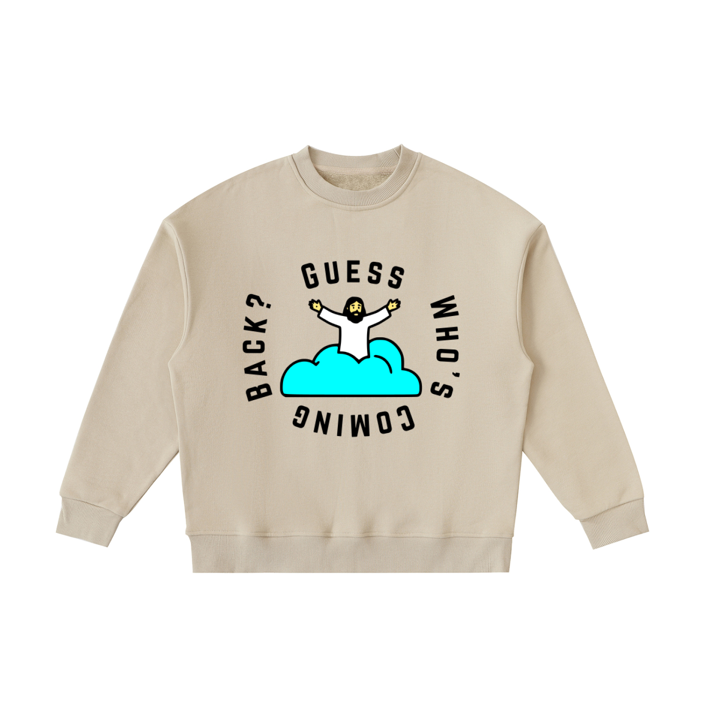 Guess Who's Coming Back - Fleece Kids' Crewneck Sweatshirt