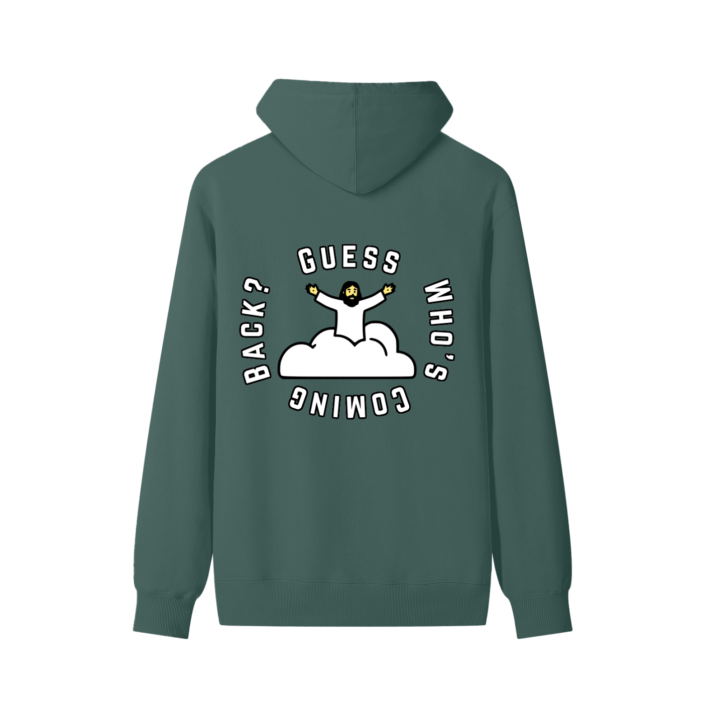 Guess Who's Coming Back - 300GSM Pure Cotton Hoodie