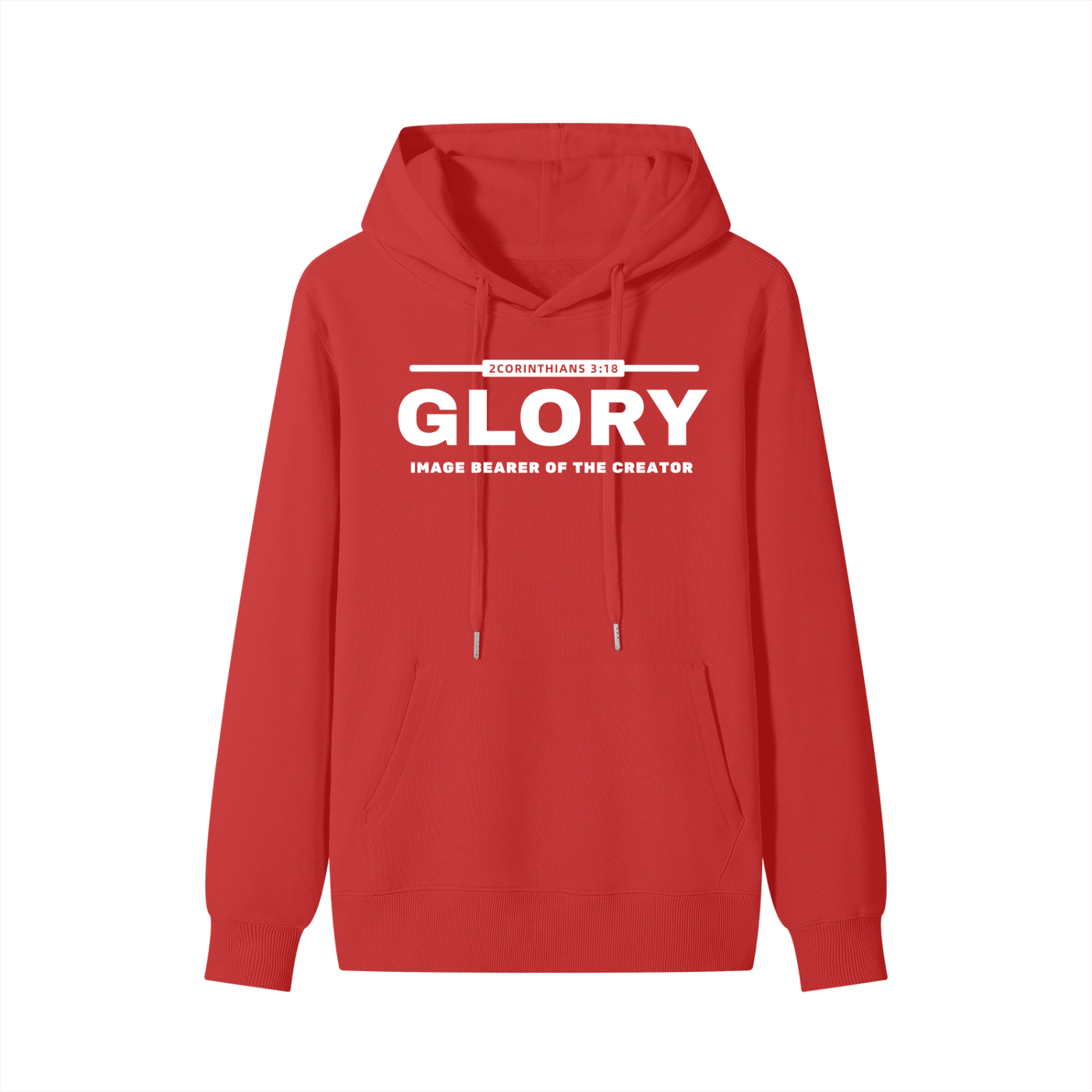 GLORY: Image Bearer of the Creator - 300GSM Pure Cotton Hoodie (Christian Faith Streetwear)