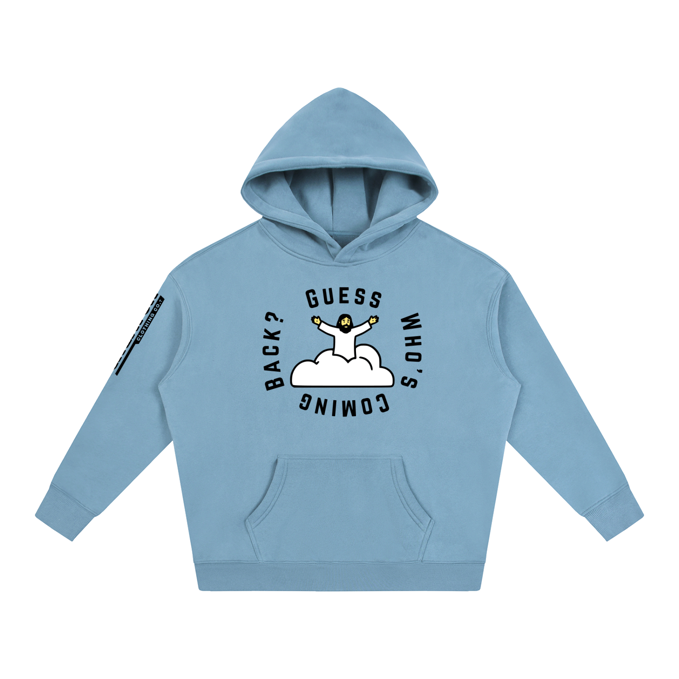 Guess Who's Coming Back - 350GSM Oversized Fleece Hoodie
