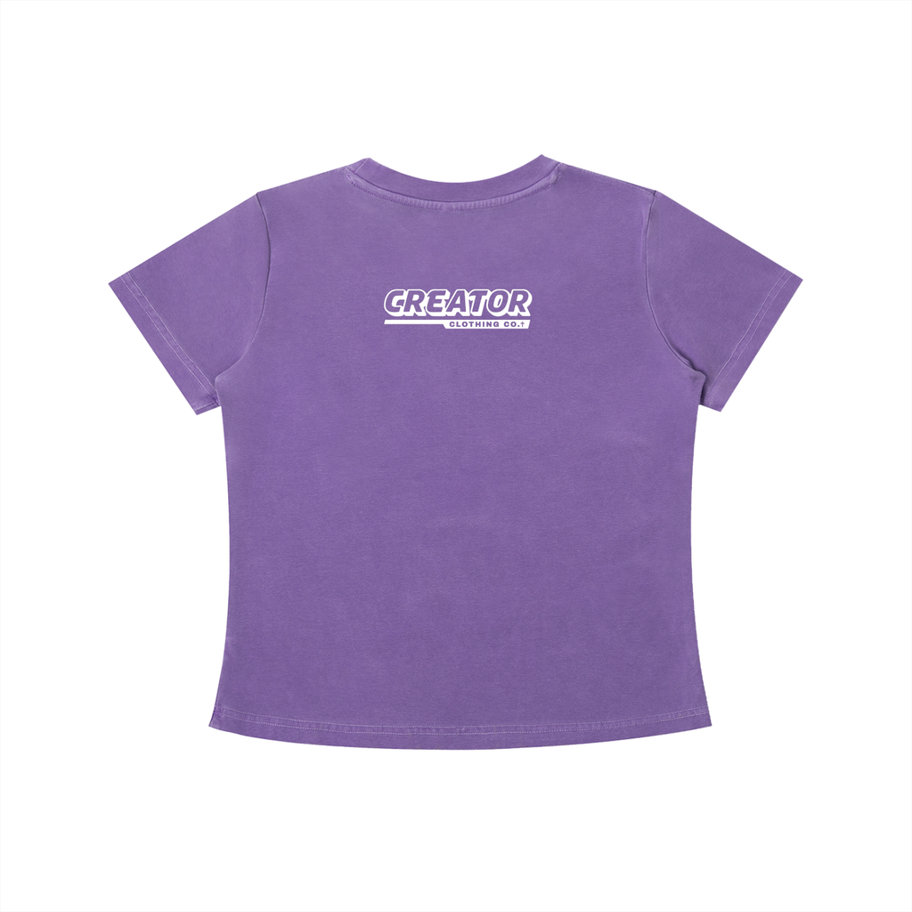 Child of God - 240GSM Women's Vintage Wash Slim Fit T-shirt