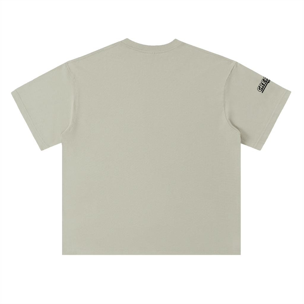 SHEEP - 300GSM Heavyweight Drop Shoulder Pure Cotton T-Shirt