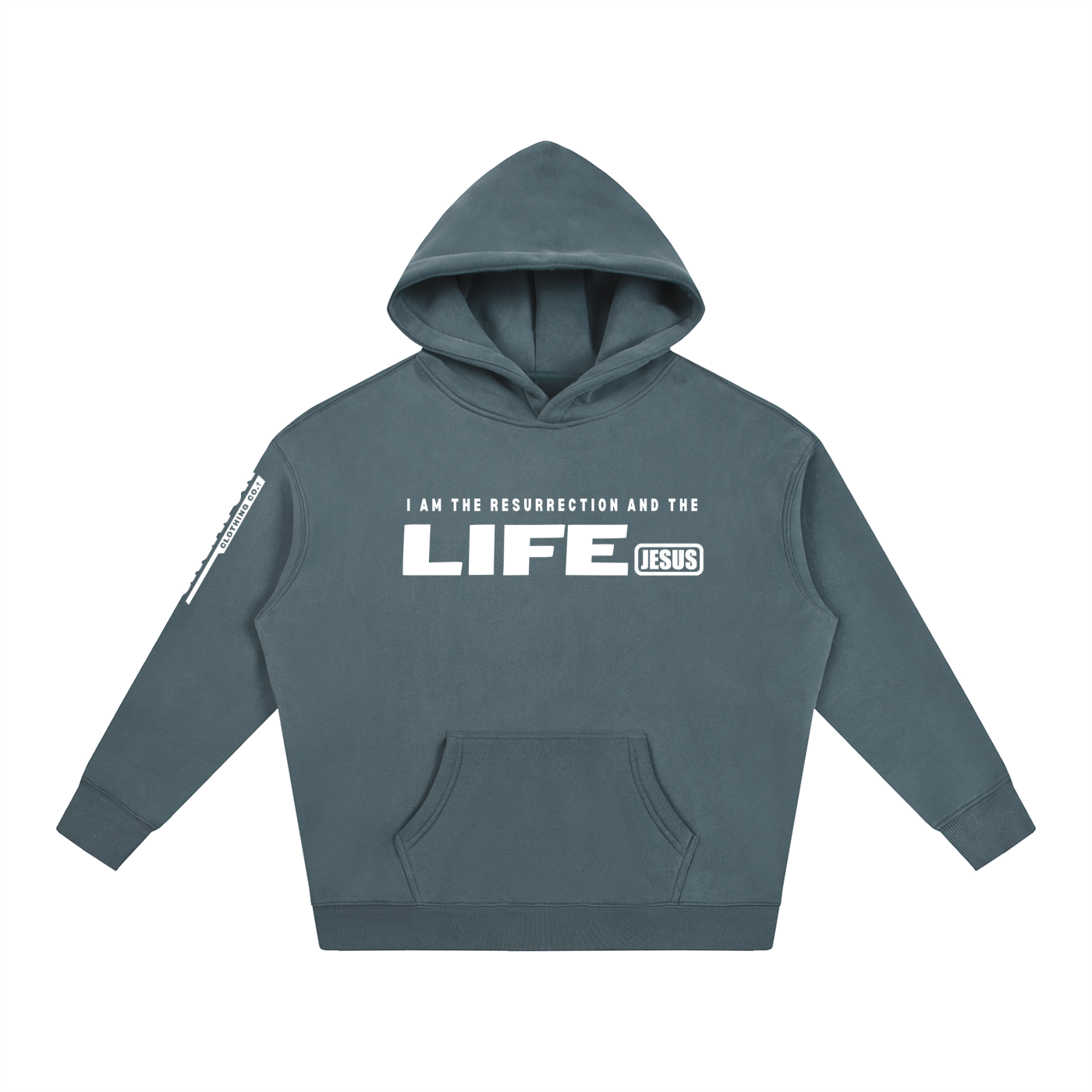 Resurrection and the LIFE - 350GSM Oversized Fleece Hoodie