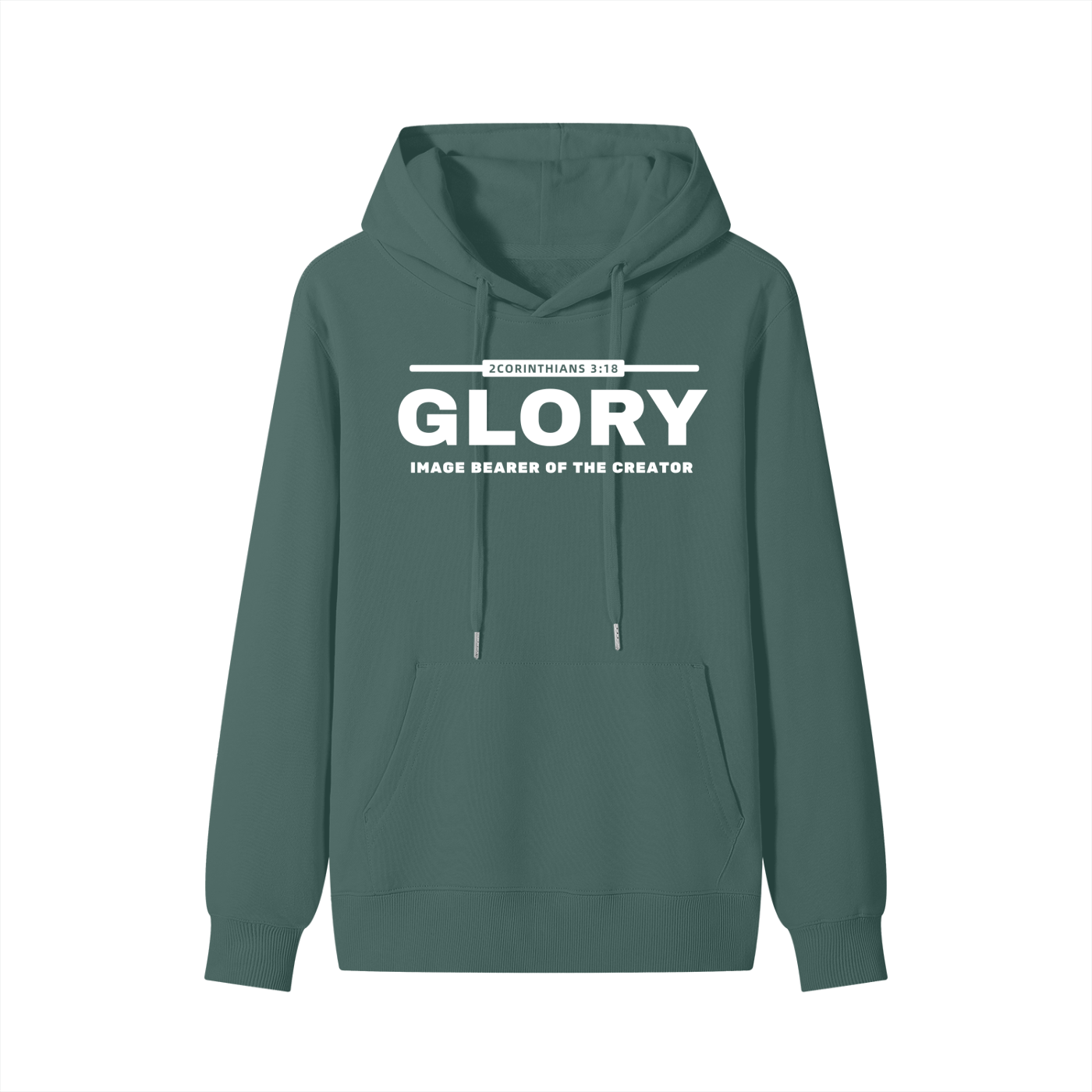 GLORY: Image Bearer of the Creator - 300GSM Pure Cotton Hoodie (Christian Faith Streetwear)