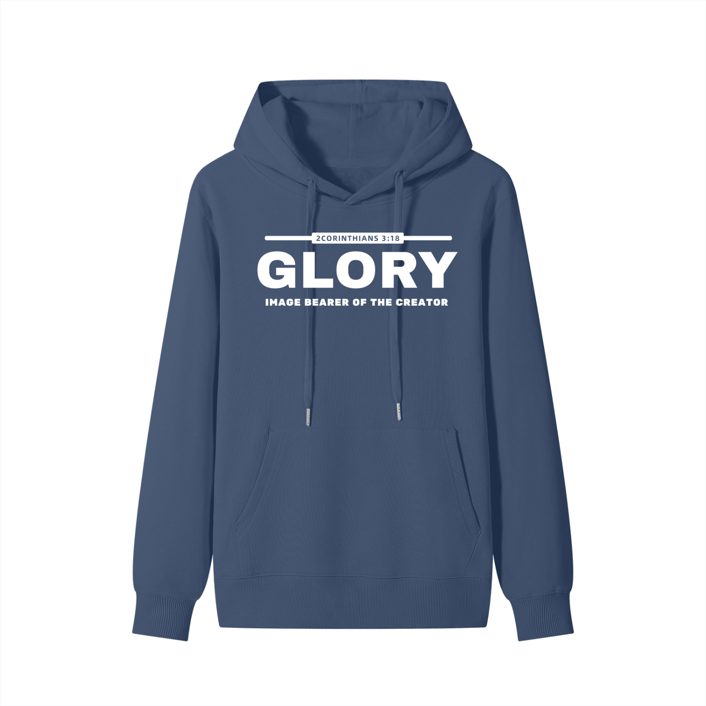 GLORY: Image Bearer of the Creator - 300GSM Pure Cotton Hoodie (Christian Faith Streetwear)