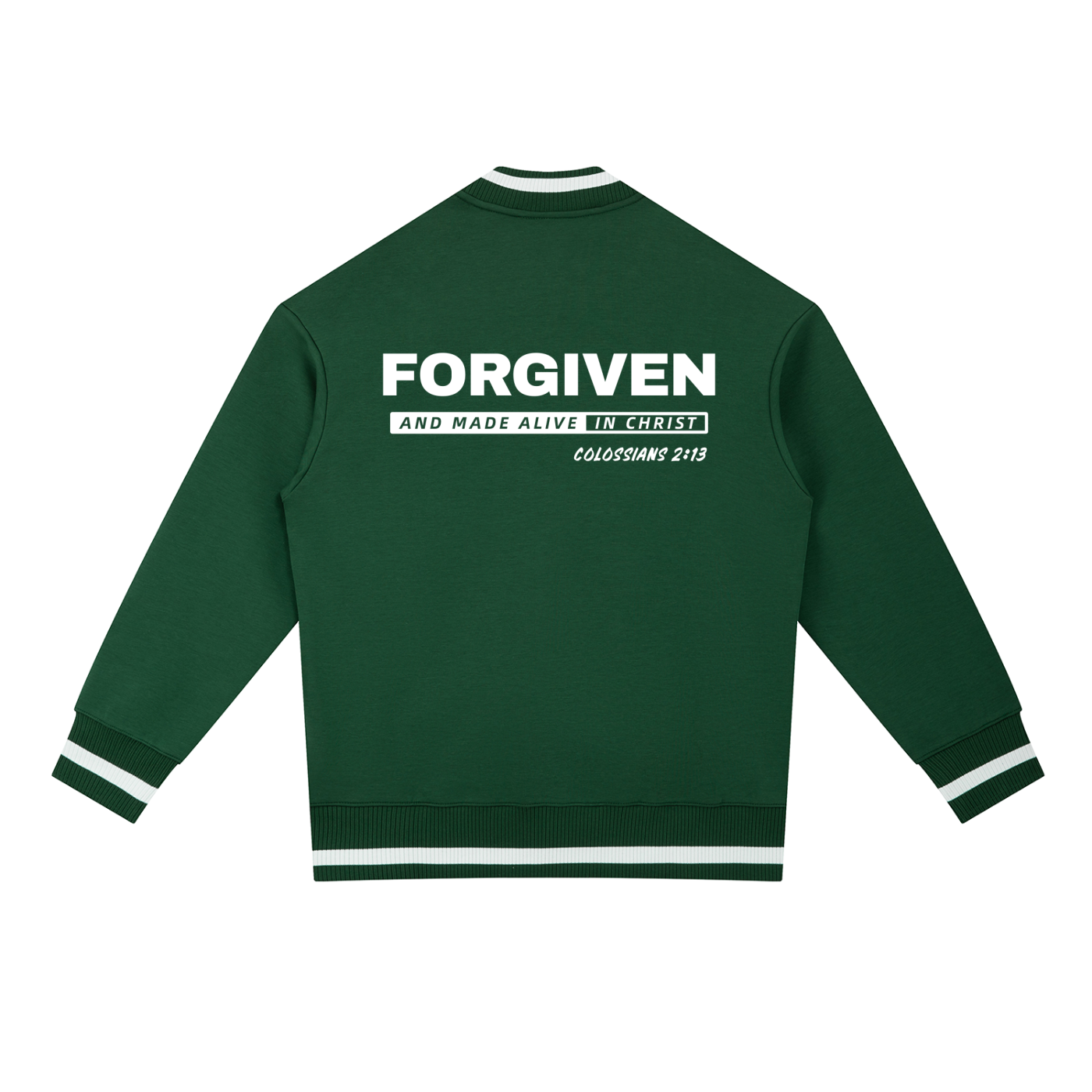 FORGIVEN - 400GSM Zip Bomber Jacket