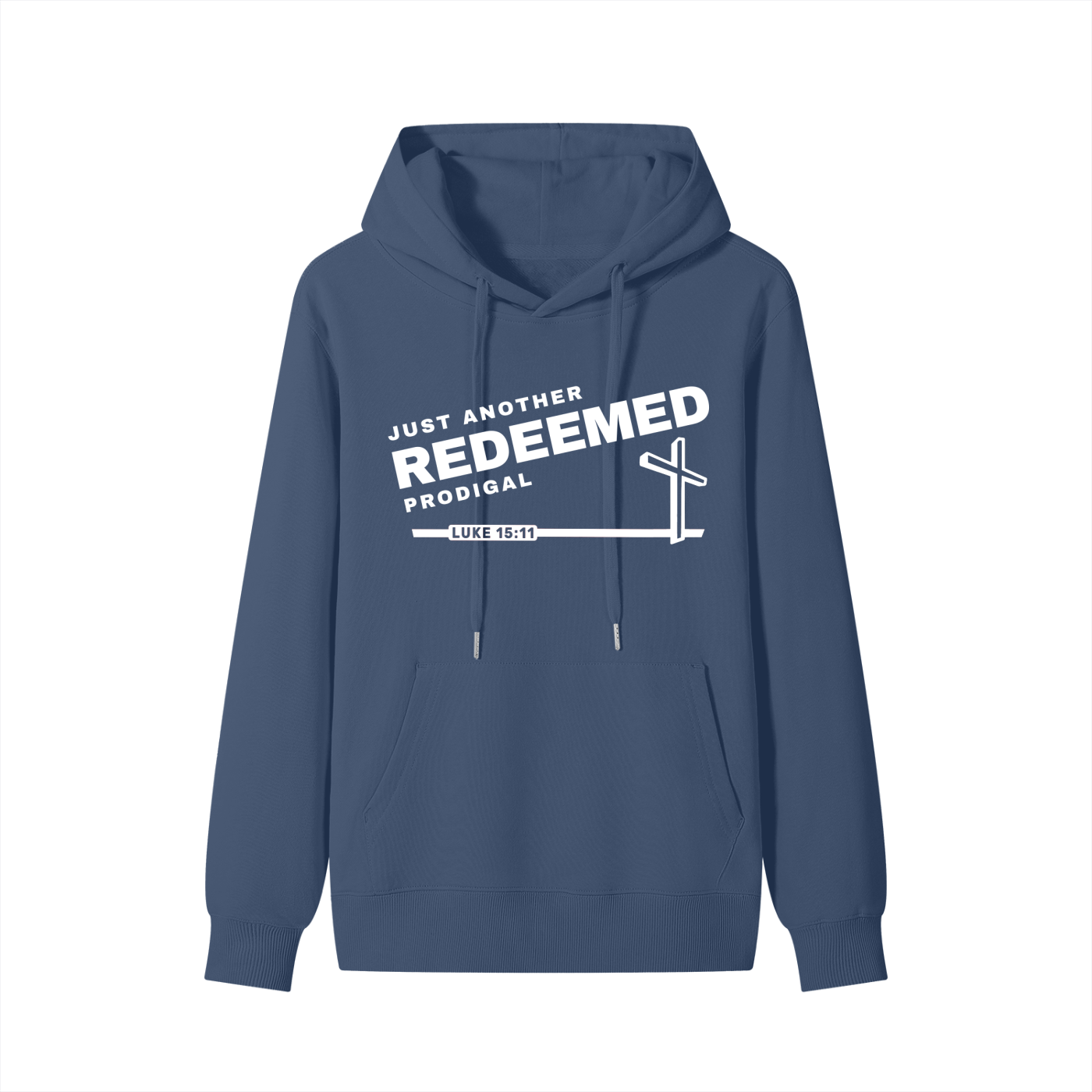 REDEEMED - 300GSM Unisex Cotton Drawstring Hoodie