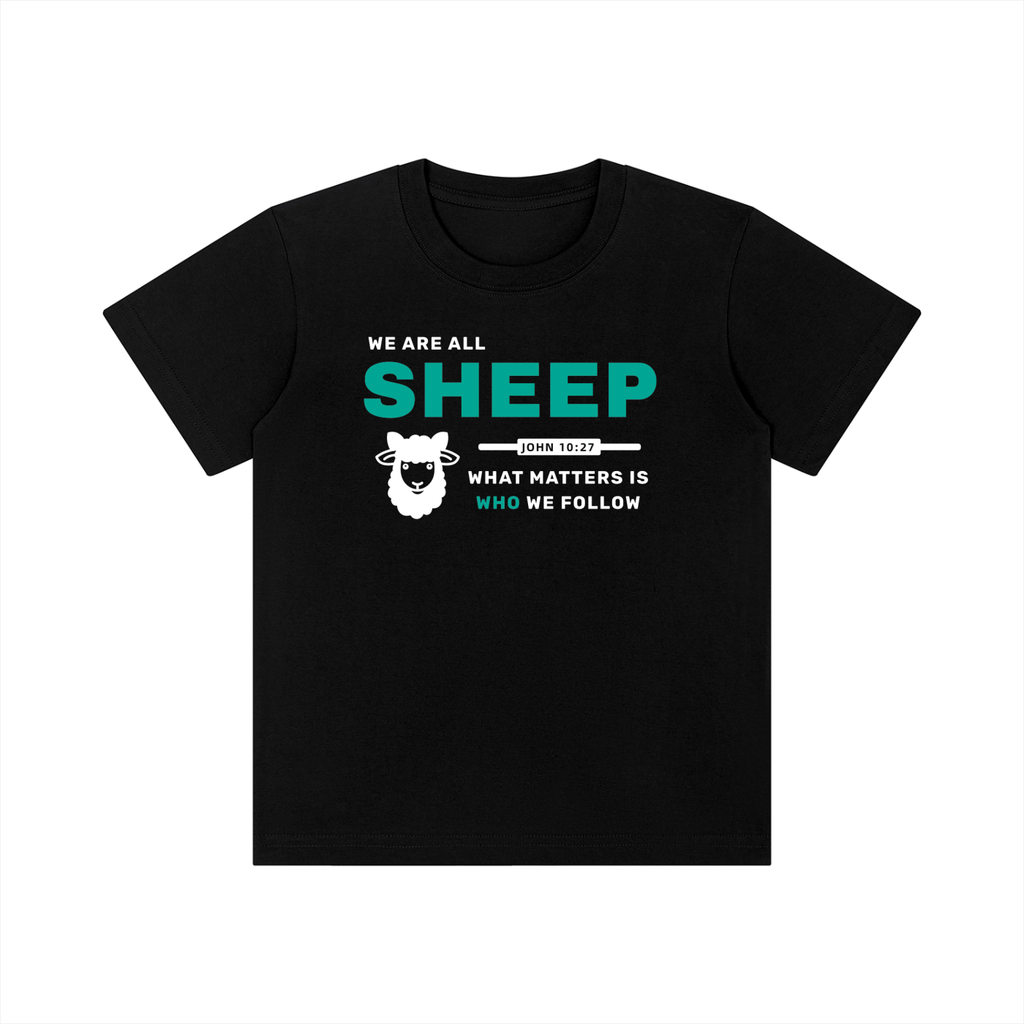 SHEEP - 180GSM Kids' Pure Cotton T-Shirt