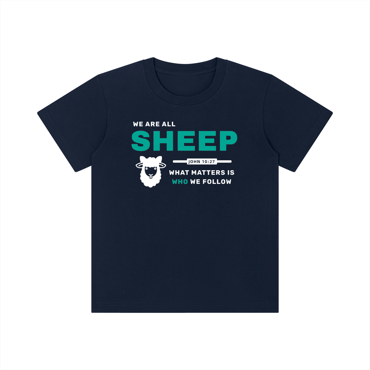 SHEEP - 180GSM Kids' Pure Cotton T-Shirt