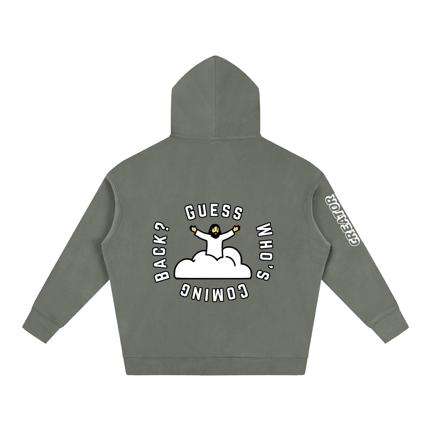 Guess Who's Coming Back - 350GSM Oversized Hoodie