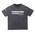 FORGIVEN: And Brought Back to Life - 300GSM Snow-Washed Heavyweight Oversized T-Shirt