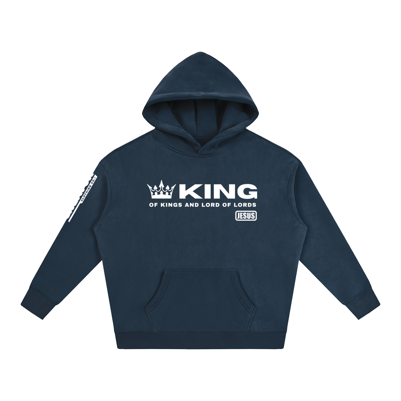 King of Kings - 350GSM Oversized Fleece Hoodie