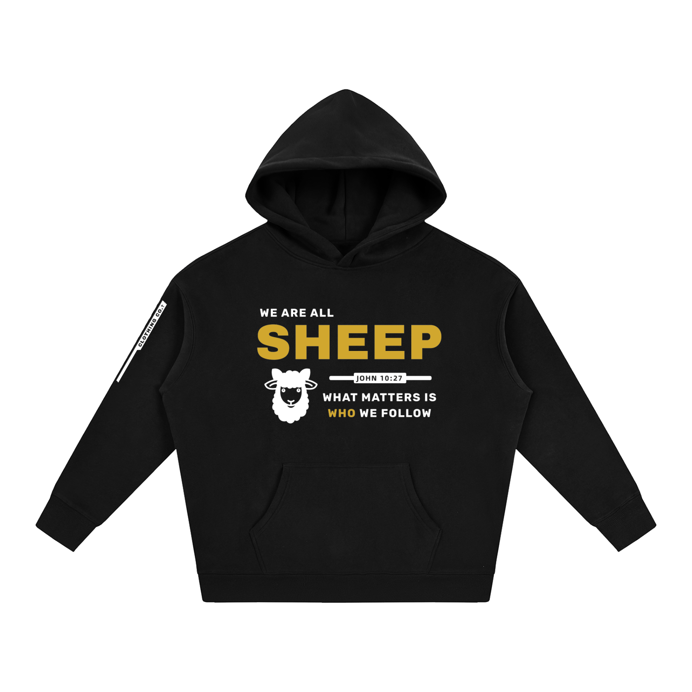 SHEEP - 350GSM Oversized Fleece Hoodie