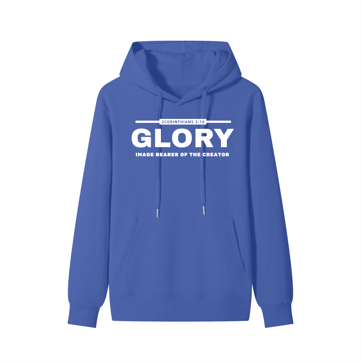 GLORY: Image Bearer of the Creator - 300GSM Pure Cotton Hoodie (Christian Faith Streetwear)