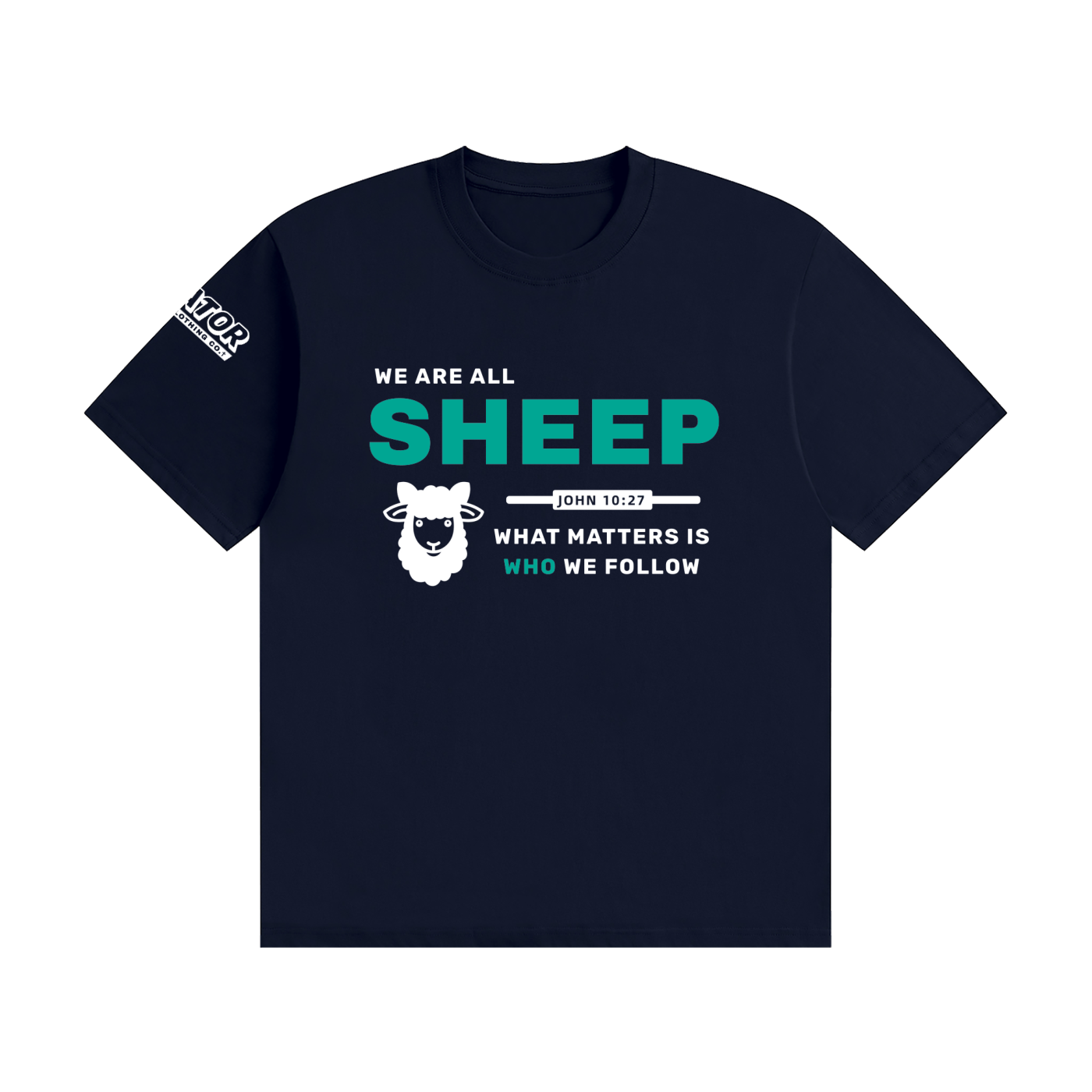 SHEEP - 200GSM Unisex Seamless Cotton T-Shirt