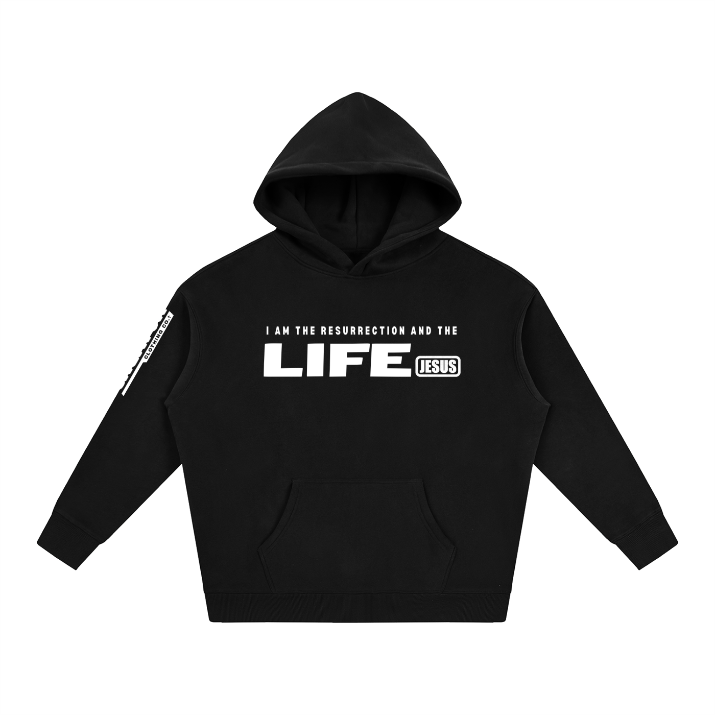 Resurrection and the LIFE - 350GSM Oversized Fleece Hoodie